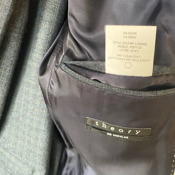 Theory Wool Suit Jacket & Pants - Picture 5 of 5